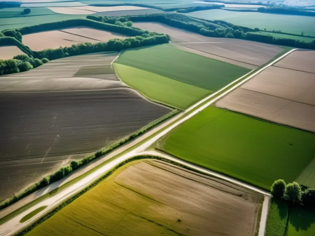 Desde las alturas, la desolación de la Batalla del Somme se revela con sus trincheras y paisaje marcado