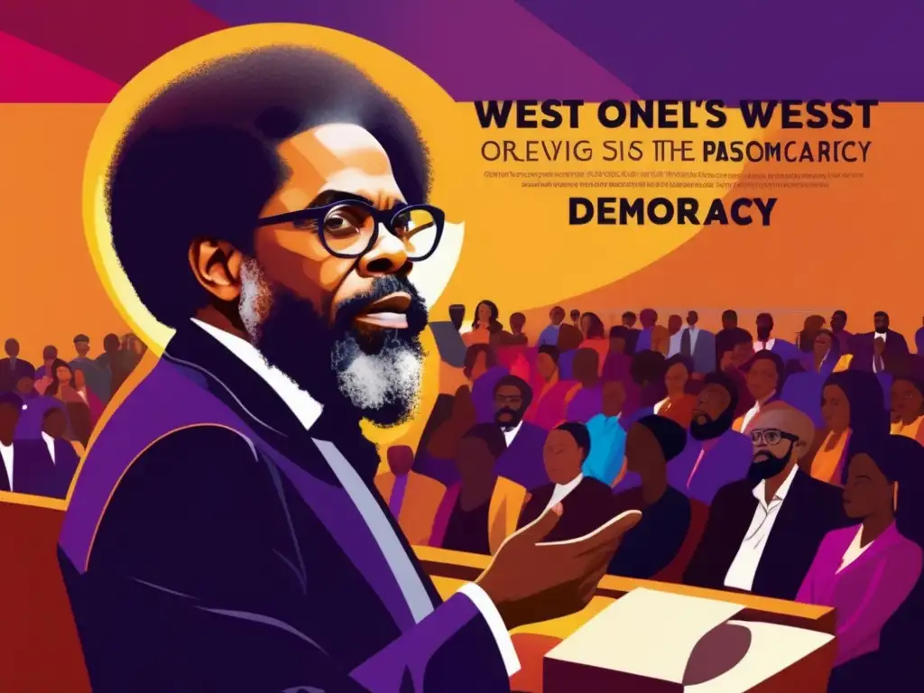 Cornel West imparte una apasionada conferencia sobre justicia racial y democracia