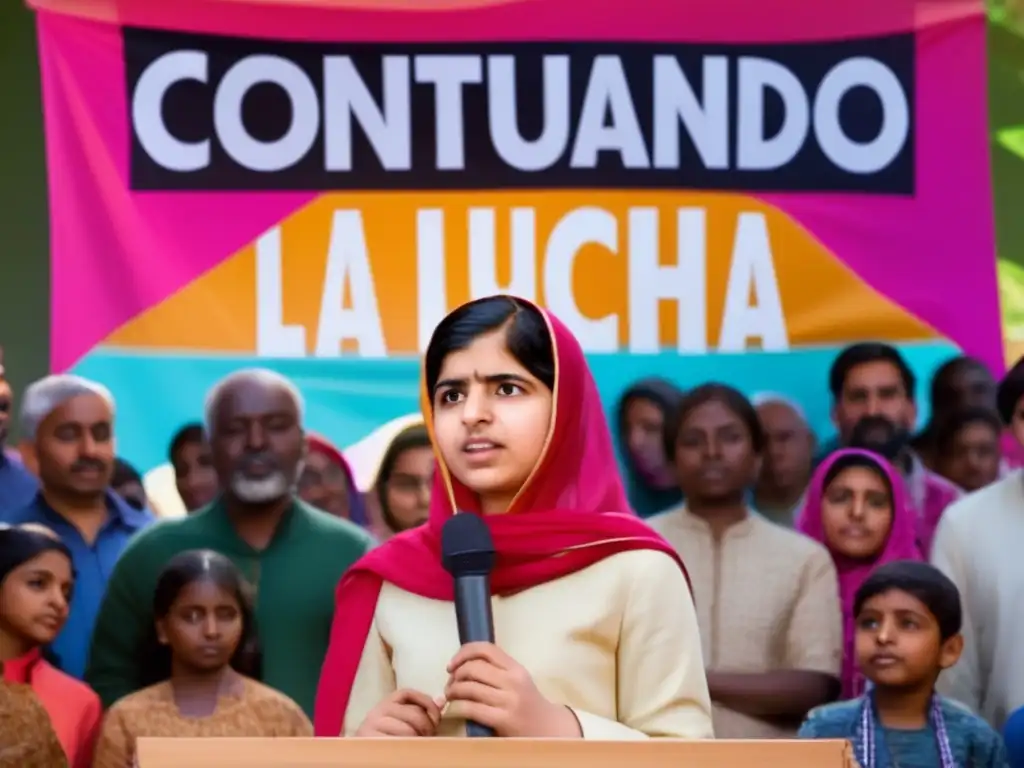 Malala Yousafzai inspira a una audiencia diversa con su discurso apasionado sobre la justicia