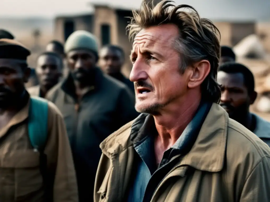 Sean Penn coordina ayuda humanitaria en zona devastada, destacando su activismo