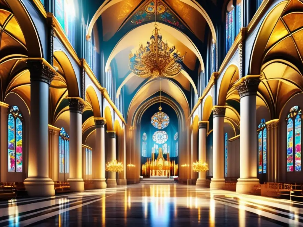 La catedral barroca deslumbra con su legado inmortal de Bach y Handel, con columnas doradas, frescos y un majestuoso órgano