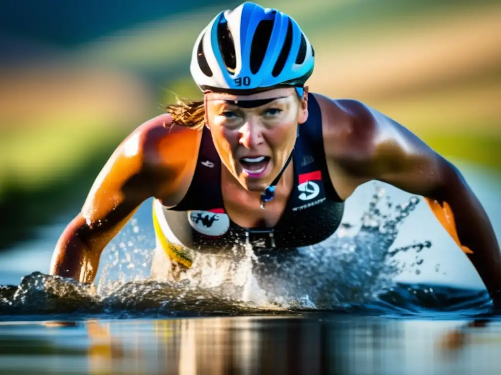Chrissie Wellington triatlón: poderosa imagen de influencia y determinación
