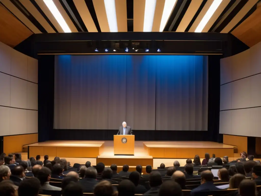 Joseph Stiglitz imparte una conferencia sobre crítica economía sector público