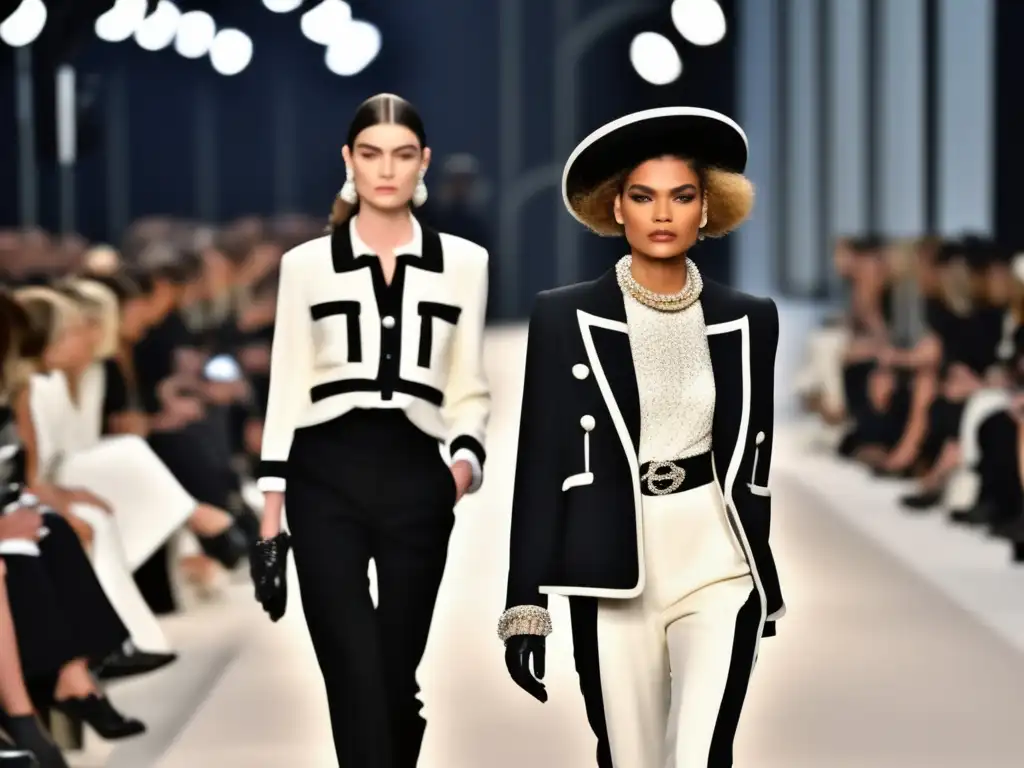 Un desfile de moda de Coco Chanel captura la elegancia y empoderamiento femenino con diseños modernos y atrevidos