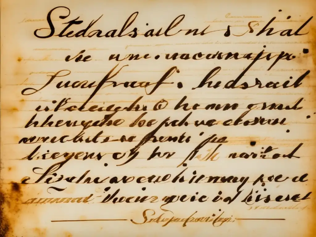 Una fotografía detallada y cercana del manuscrito original de Stendhal, revelando su elegante escritura y la intimidad de su proceso creativo