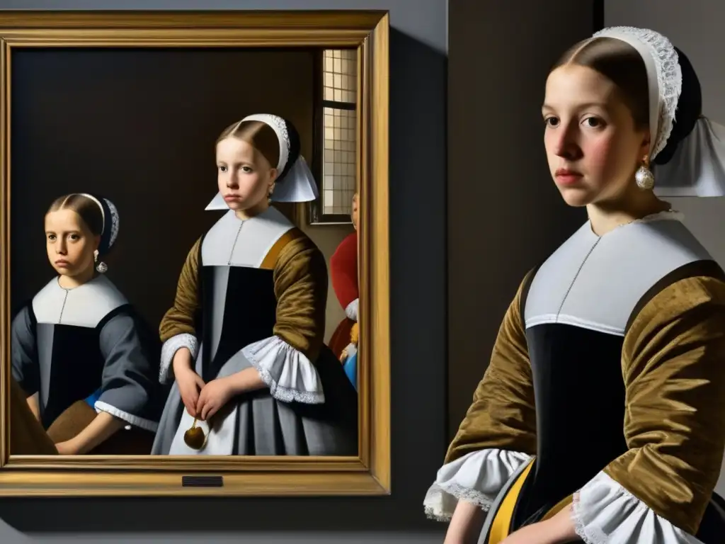 Un detallado primer plano de 'Las Meninas' de Velázquez, con la Infanta Margarita como protagonista