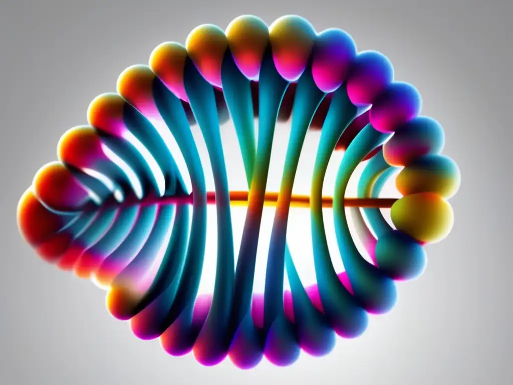 Una representación digital moderna de la famosa Foto 51 de Rosalind Franklin, mostrando la detallada estructura helicoidal del ADN