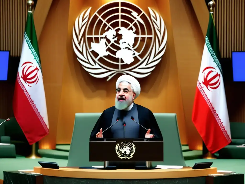 Hassan Rouhani desafía con moderación en su discurso en la ONU sobre el desafío nuclear en Irán
