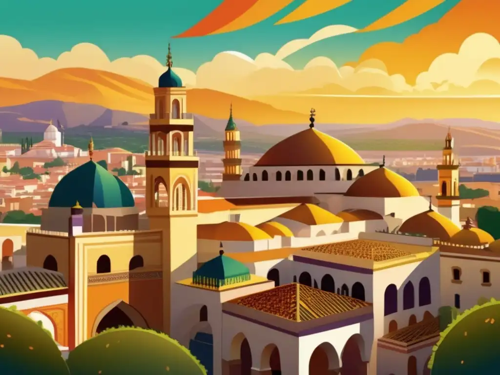 En la Edad de Oro de Córdoba bajo el reinado de Abd alRahman III, la Gran Mezquita y las bulliciosas calles rebosan de prosperidad y sabiduría
