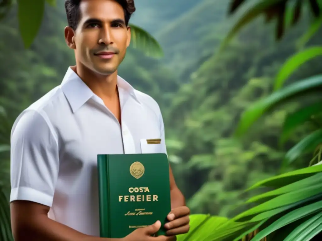 José Figueres Ferrer abolió el ejército de Costa Rica, y esta imagen lo muestra en la exuberante selva tropical, destacando su legado