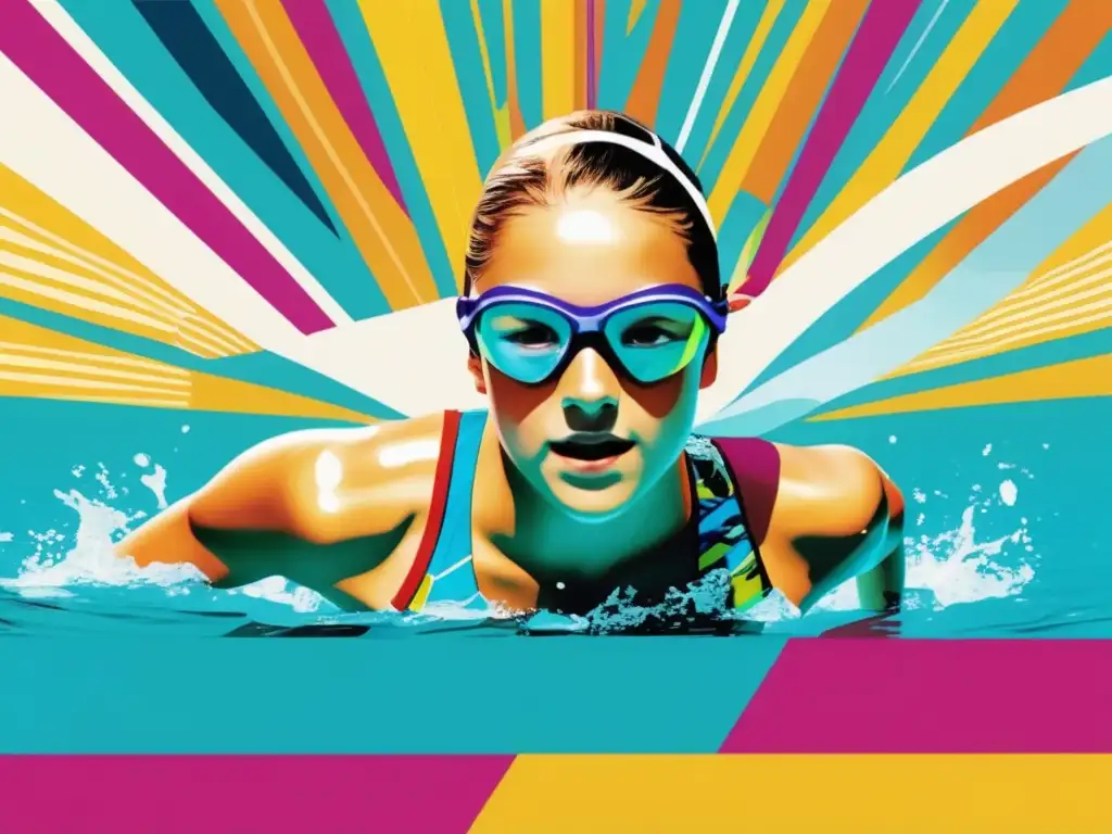 Una emocionante biografía visual de Rie Mastenbroek, nadadora competitiva, desde su infancia hasta sus primeras competencias