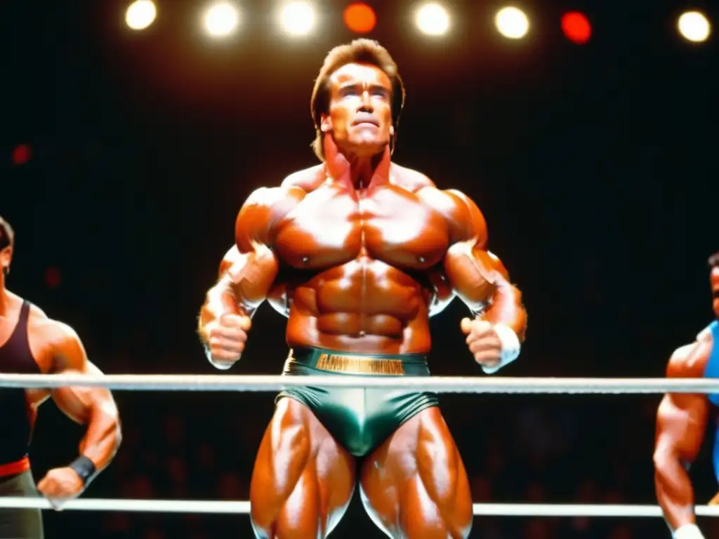 Arnold Schwarzenegger en el escenario de culturismo, su presencia icónica y el impacto histórico en el deporte