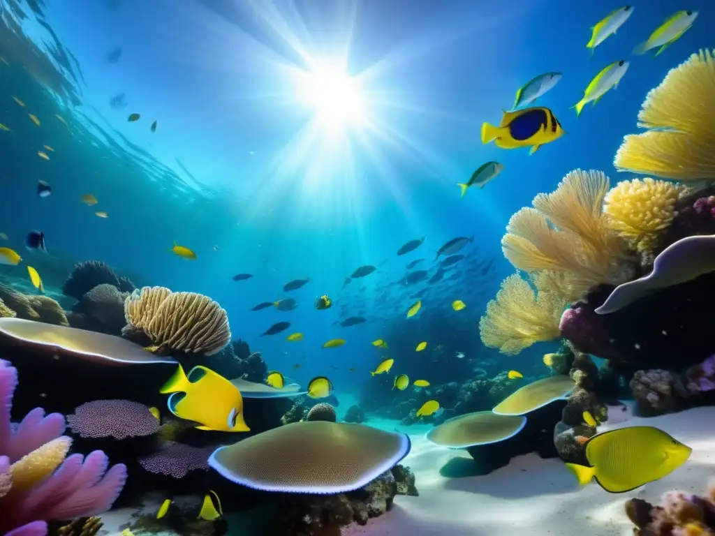 Un espectacular arrecife de coral rebosante de vida marina, reflejo del activismo oceanógrafa Sylvia Earle