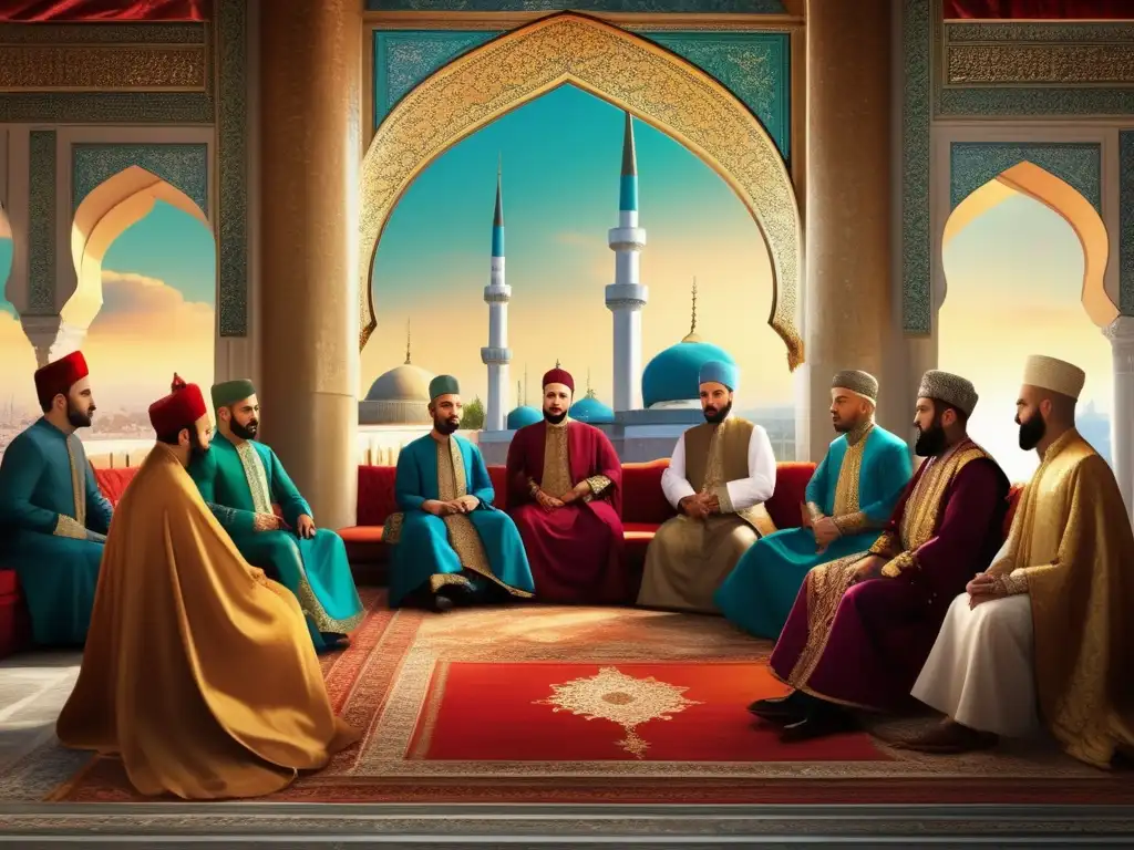 En el espléndido Palacio Topkapi, Suleiman el Magnífico gobierna rodeado de lujo y sabiduría en la cúspide del Imperio Otomano