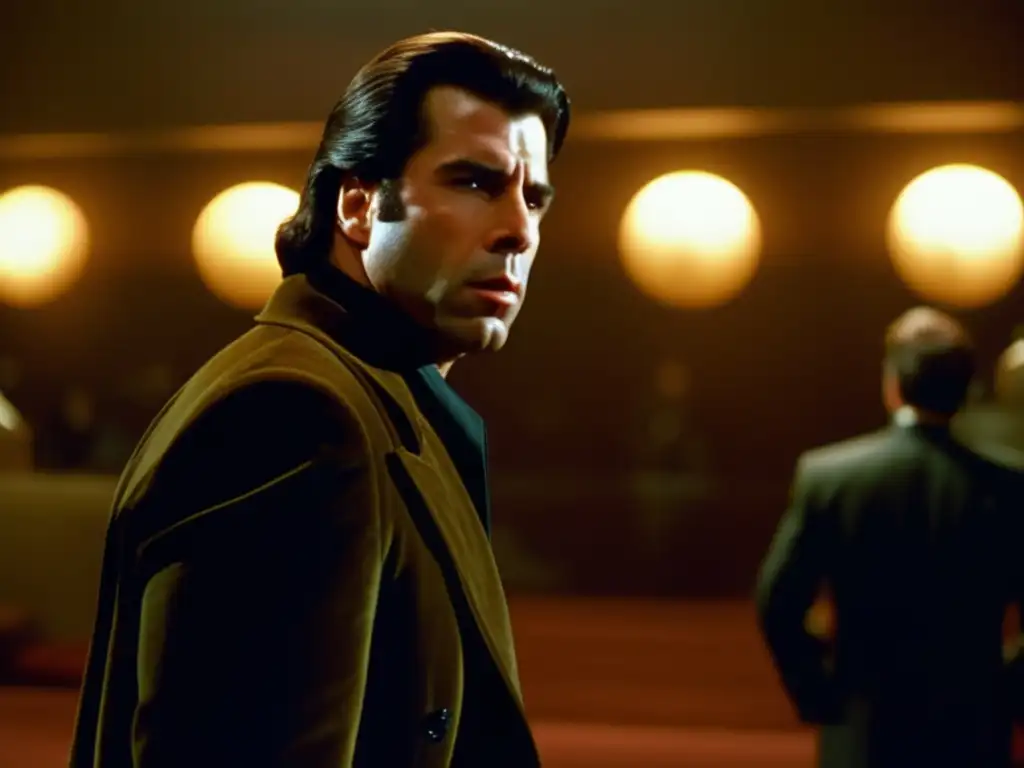 John Travolta en estado de pánico mientras descubre una conspiración en una escena de alta tensión de 'Blow Out' de Brian De Palma