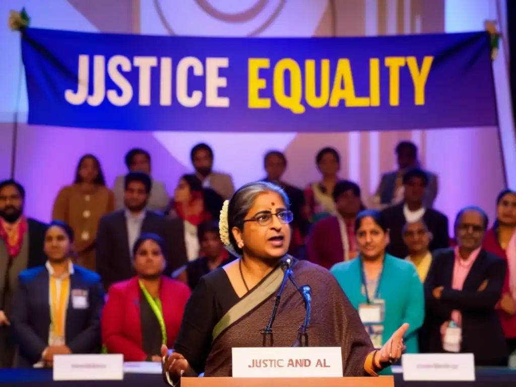 Hina Jilani entrega un poderoso discurso sobre la justicia y la igualdad en una conferencia de derechos humanos