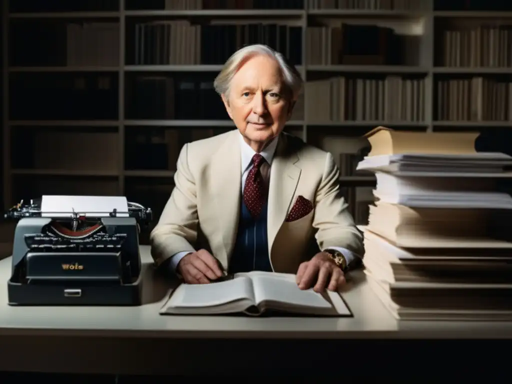 Tom Wolfe, ícono del Nuevo Periodismo, crea su narrativa transformadora en un dramático entorno de oficina contemporánea