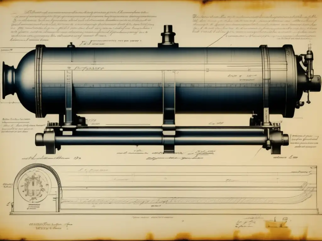 La imagen muestra la biografía de Willis Carrier Aire Acondicionado, con detalles ingeniosos y notas manuscritas en tinta desvanecida