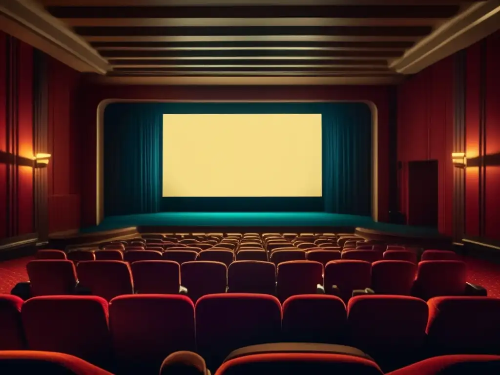 La imagen muestra un cine oscuro con la película de Pedro Costa en pantalla