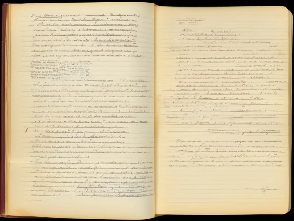 Una imagen detallada de las notas manuscritas de Paul Feyerabend, revelando sus ideas revolucionarias sobre la ciencia y la epistemología