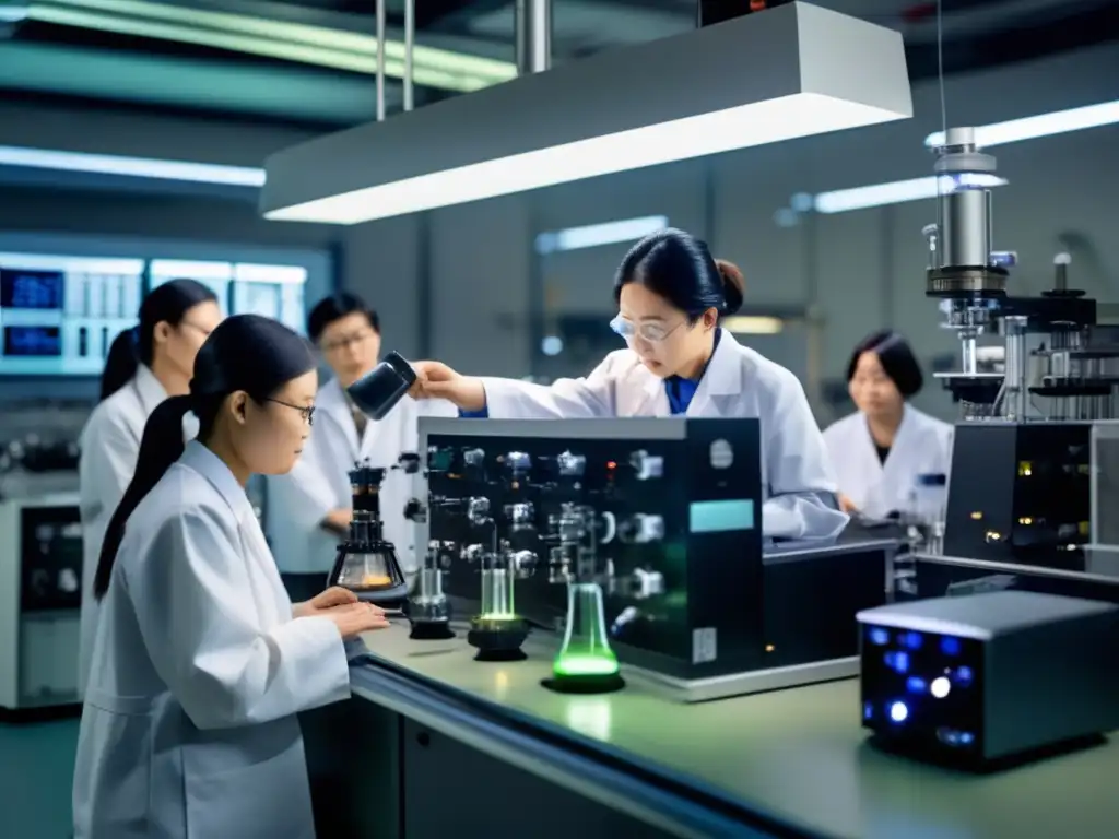 En la imagen, Chien-Shiung Wu y su equipo realizan el experimento de violación de paridad en interacciones nucleares débiles