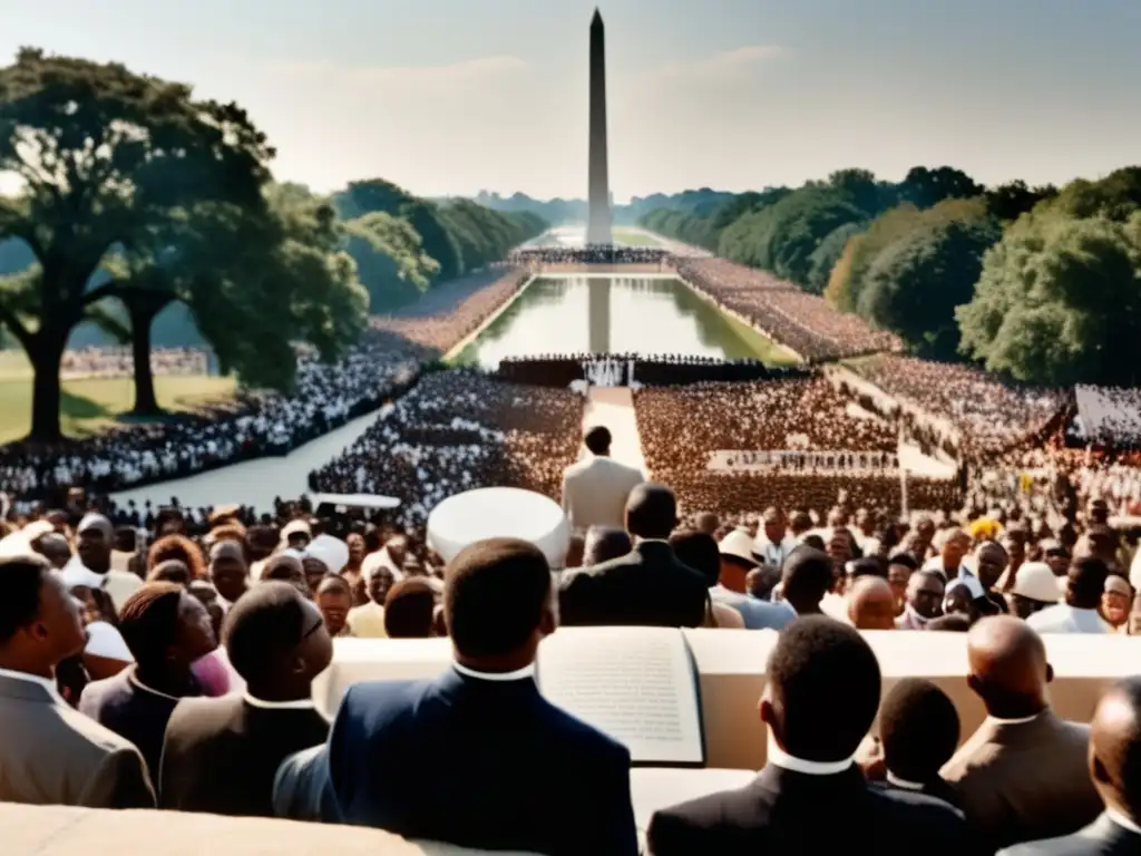 Una imagen impactante del discurso 'I Have a Dream' de Martin Luther King Jr