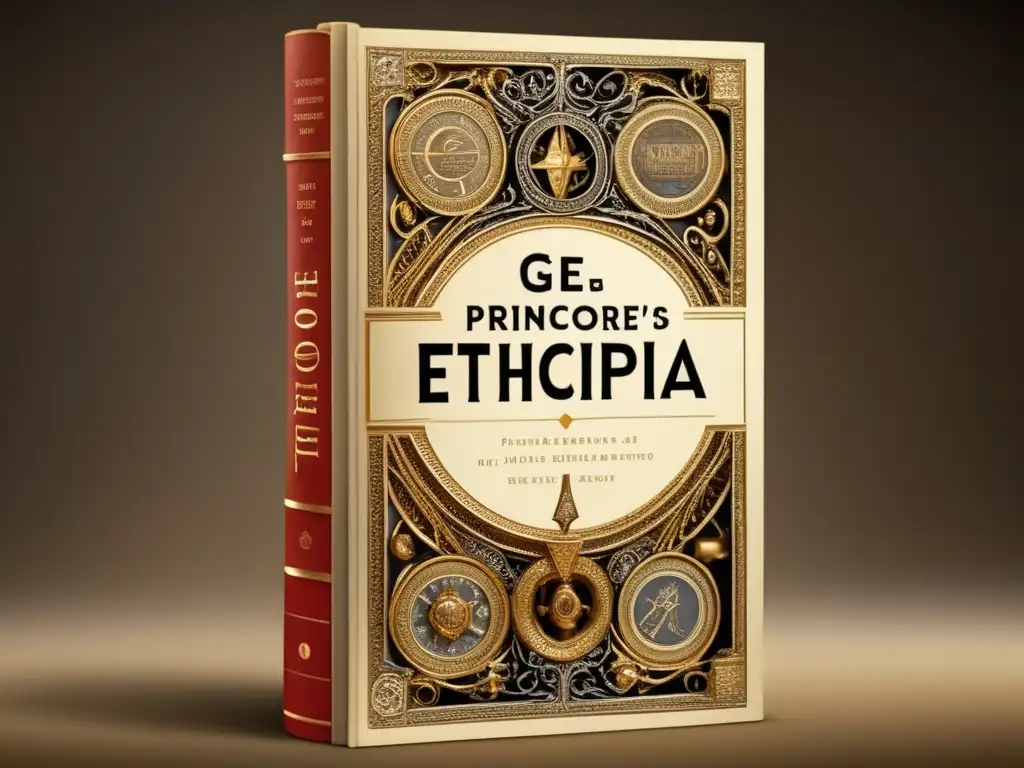 Una imagen de alta resolución de la portada del libro Principia Ethica de G