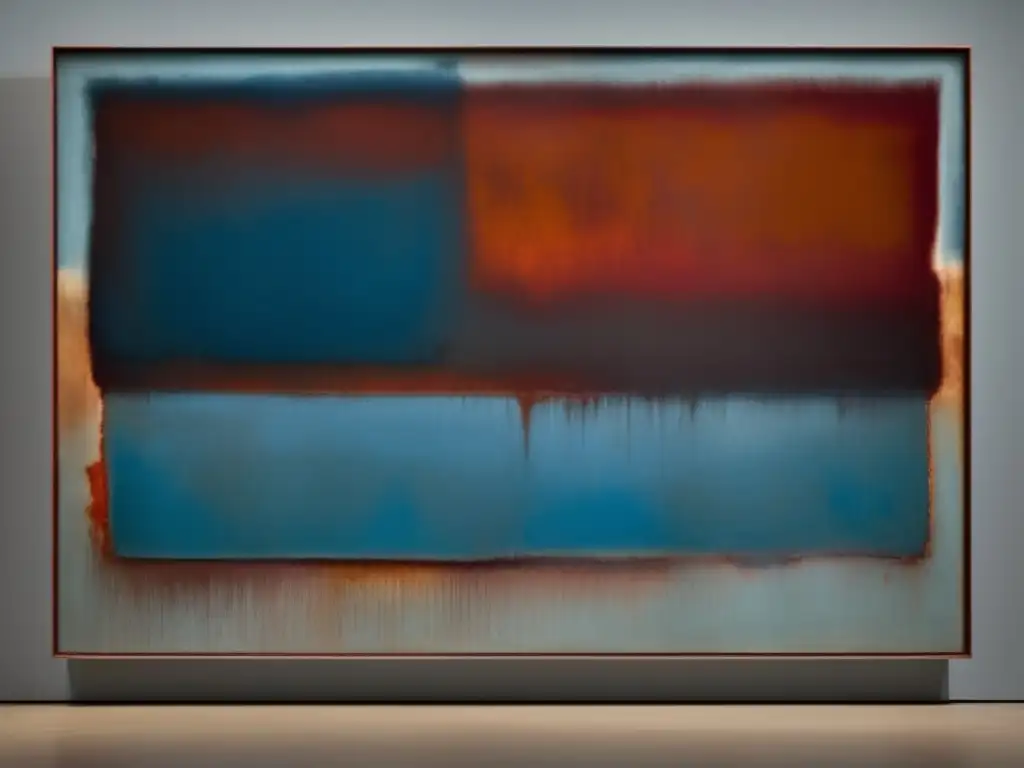 Una impresionante imagen en 8k de la icónica pintura abstracta 'No