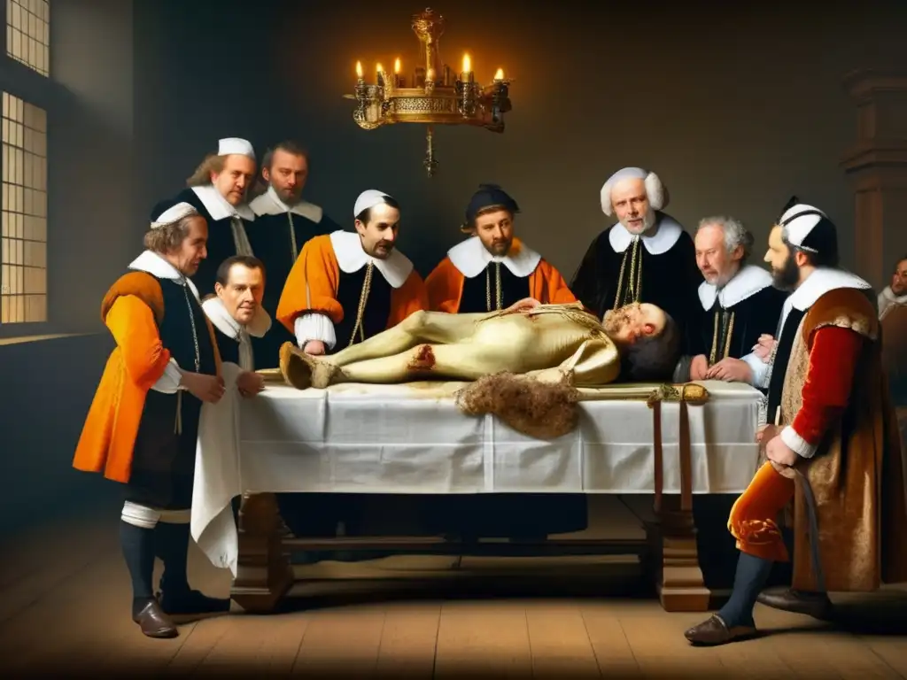 Una impresionante imagen en 8k de 'The Anatomy Lesson of Dr