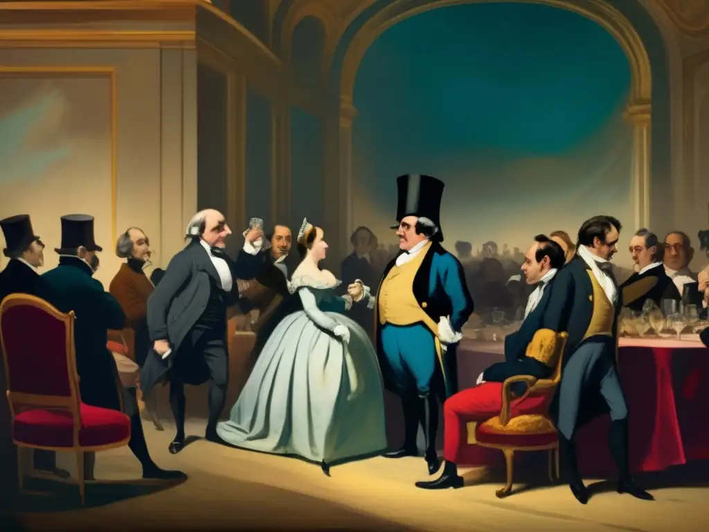 Una impresionante pintura digital de alta resolución de la famosa caricatura de Honoré Daumier que critica la monarquía francesa