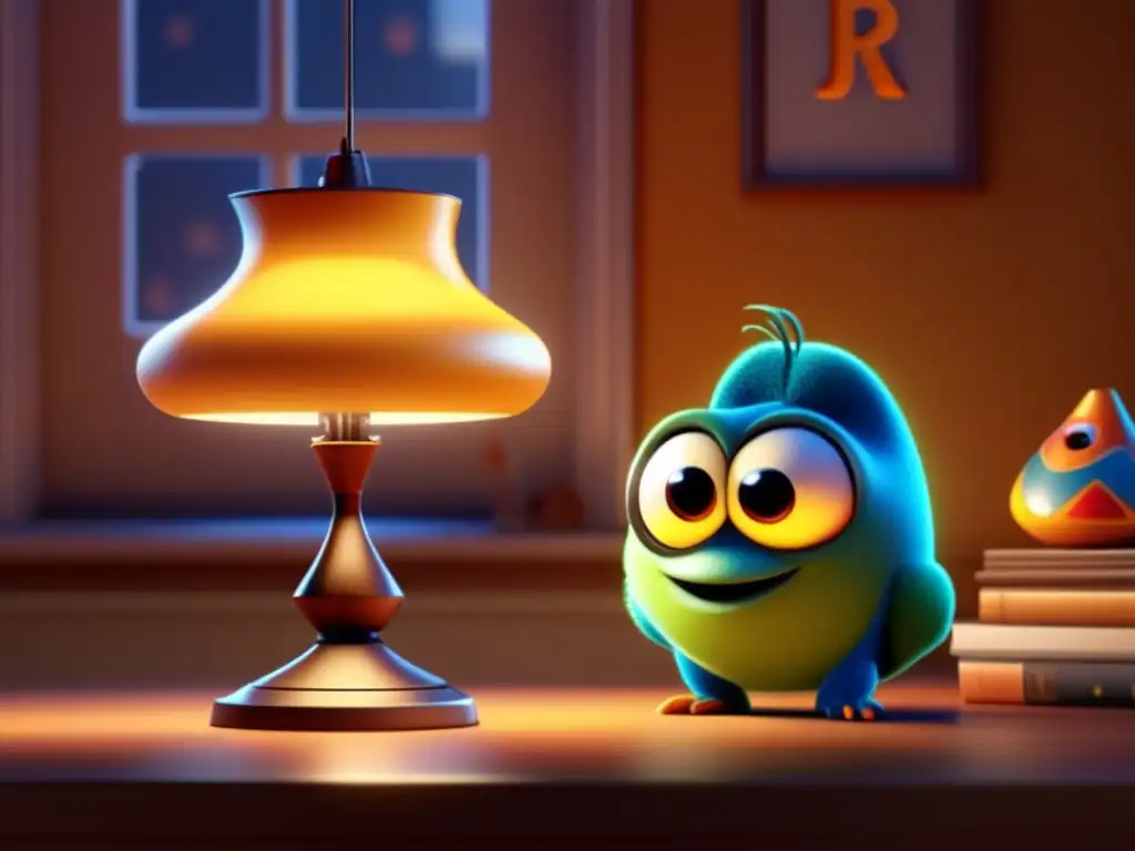 Una impresionante representación digital en 8k detalla la evolución del icónico personaje de Pixar, Luxo Jr