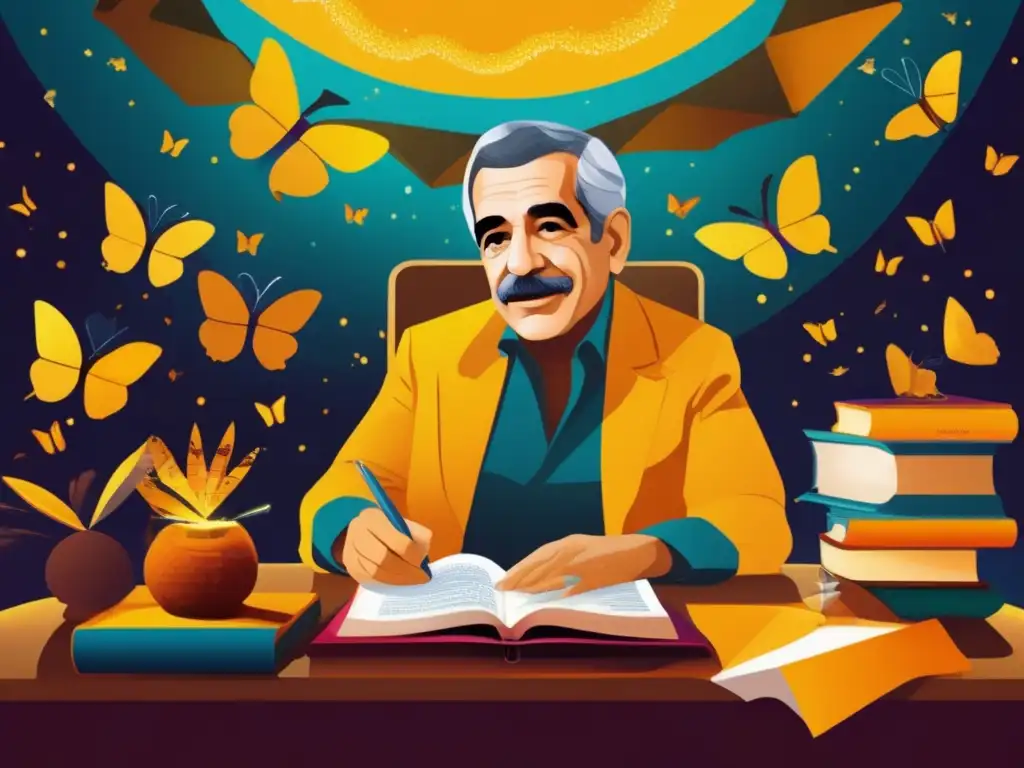 Gabriel García Márquez inmerso en un mundo mágico de sus historias