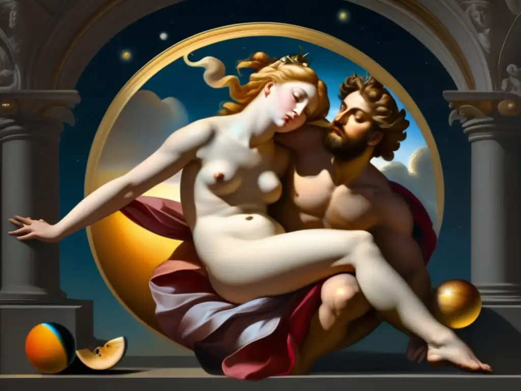 Una interpretación contemporánea de Correggio: sensualidad y emoción en el arte barroco