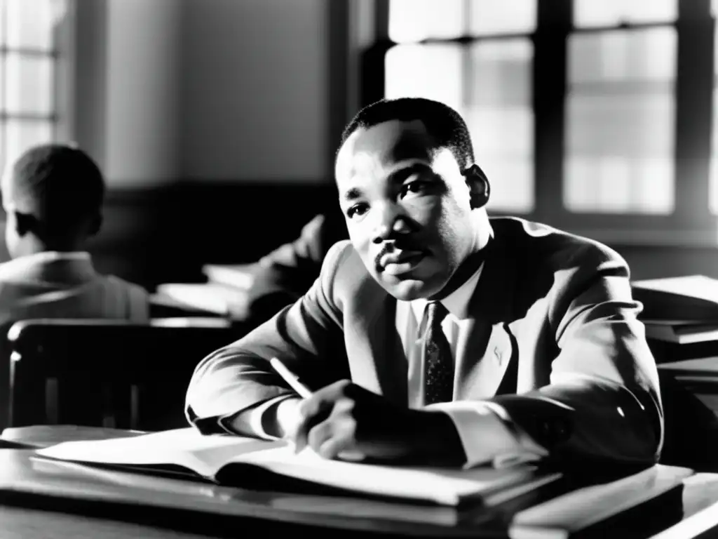 Un joven Martin Luther King Jr