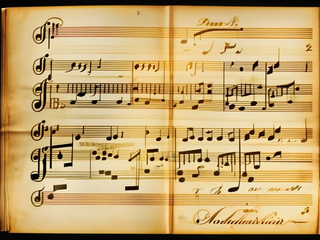 Un legado inmortal: partitura de Beethoven, Symphony No
