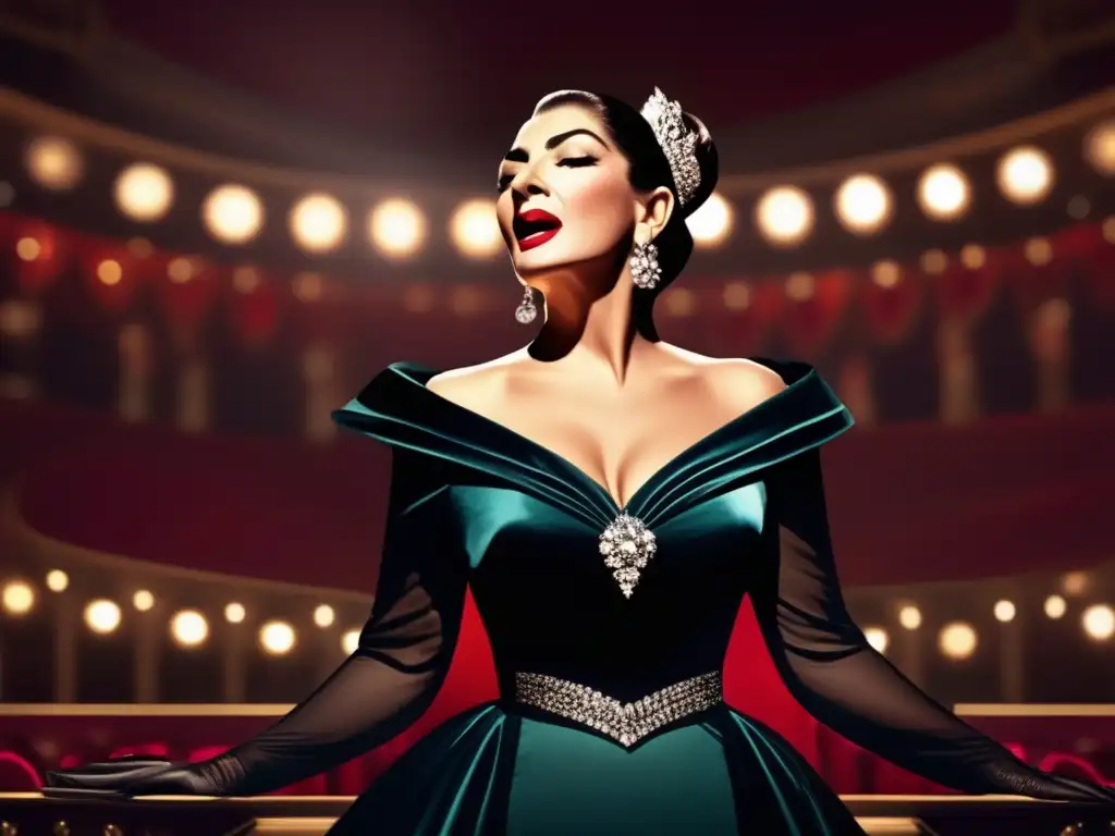 La legendaria Maria Callas cautiva con su legado vocal en una impactante actuación en el escenario
