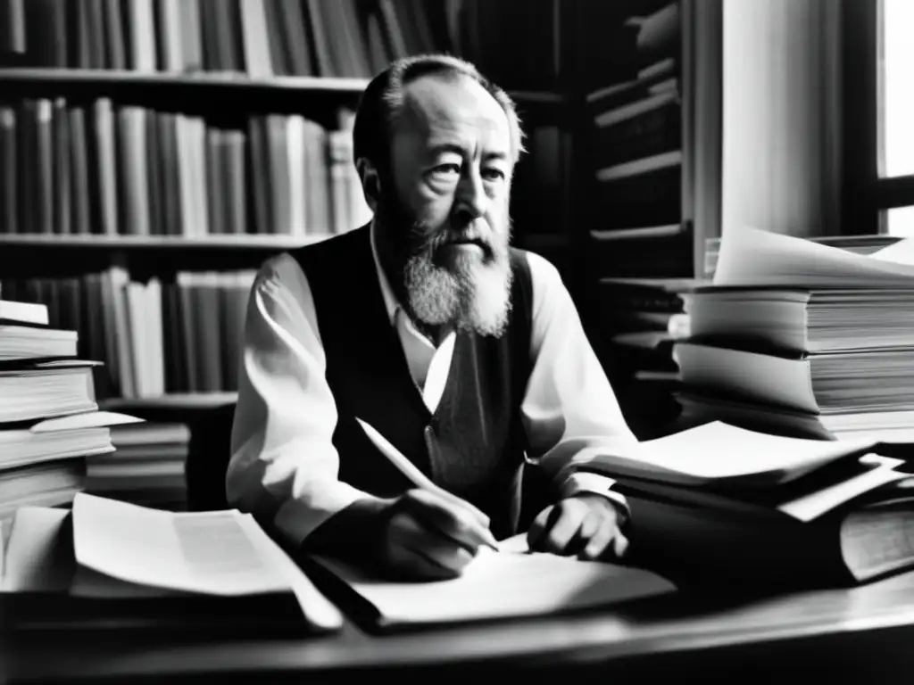 Aleksandr Solzhenitsyn, lucha por la libertad de expresión