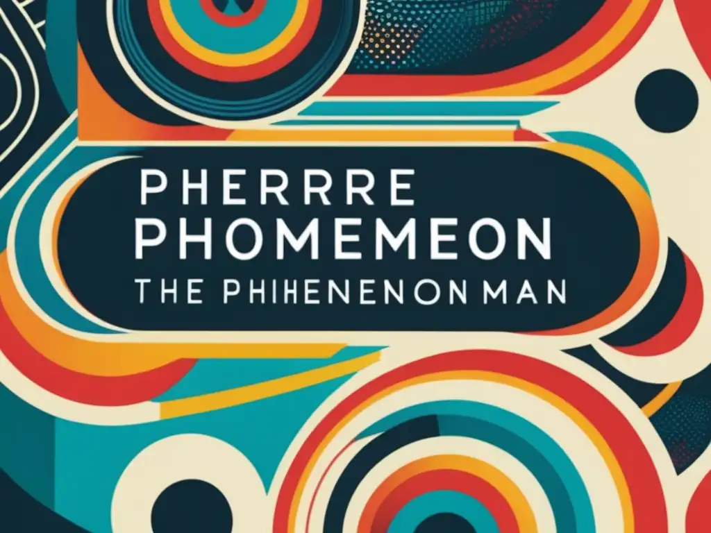 El libro 'El Fenómeno Humano' de Pierre Teilhard de Chardin se presenta en una cubierta moderna con patrones geométricos y colores vibrantes