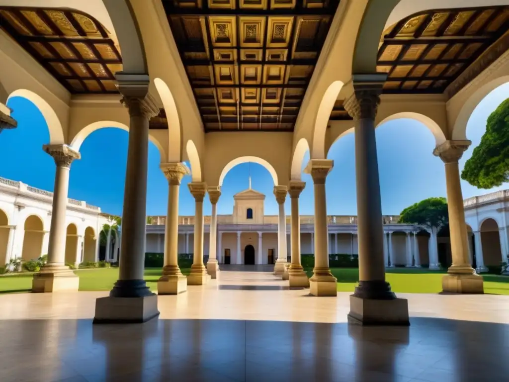 Un majestuoso retrato del Palacio Nacional en Santo Domingo, República Dominicana