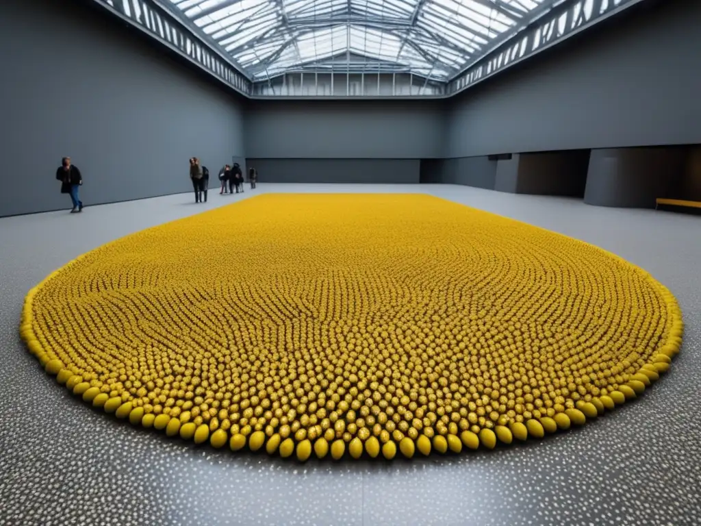 Un mar de semillas de girasol de porcelana, la instalación 'Sunflower Seeds' de Ai Weiwei en la Tate Modern