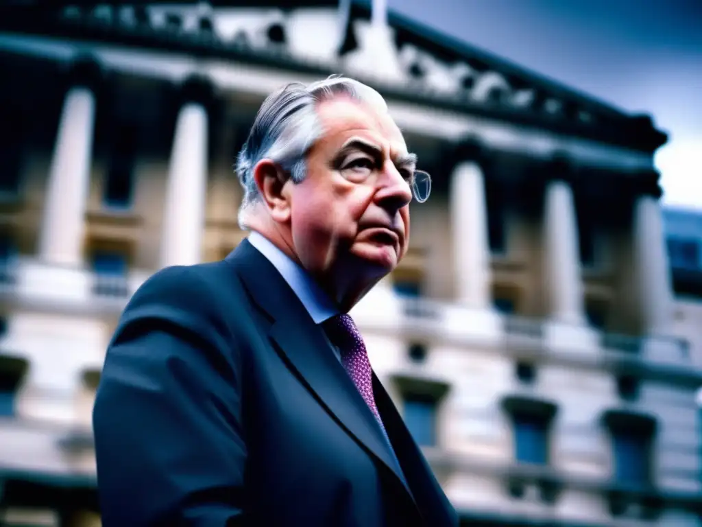 Mervyn King desafía la tormenta frente al Banco de Inglaterra, reflejando su liderazgo durante la crisis financiera