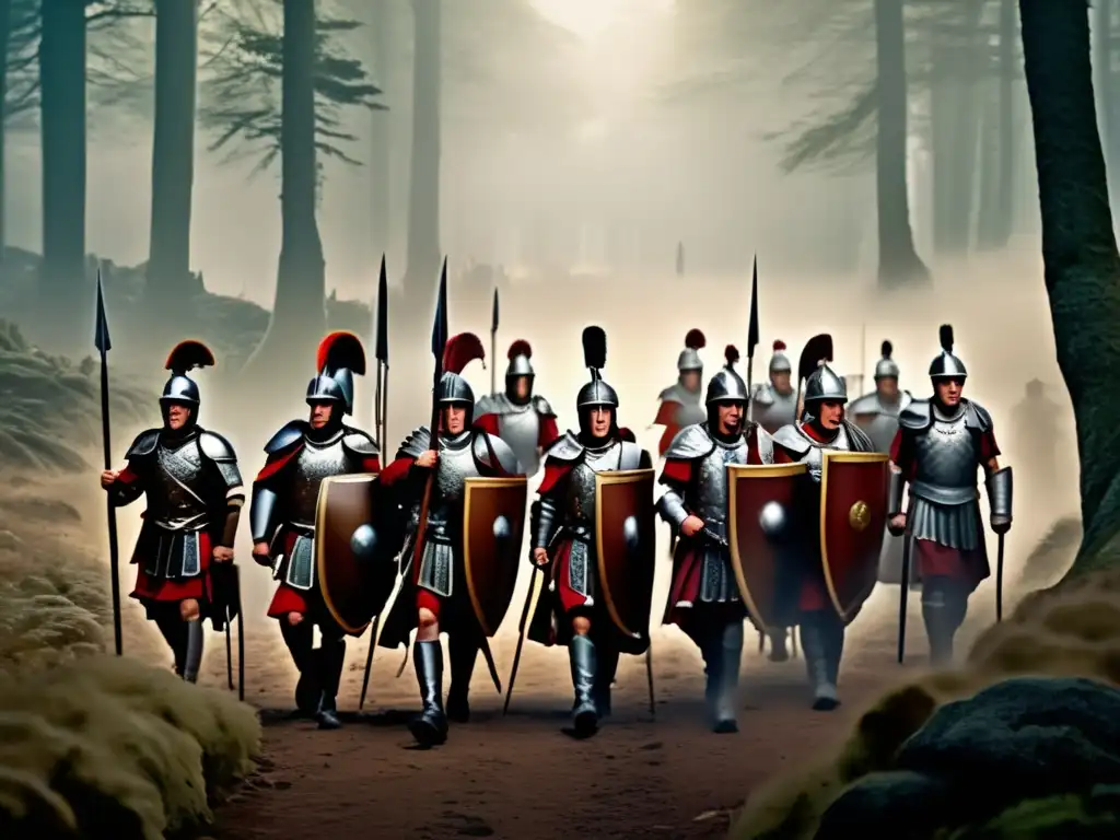 Un misterio se esconde en la marcha de la legión IX Hispana por la niebla de la antigua Britania