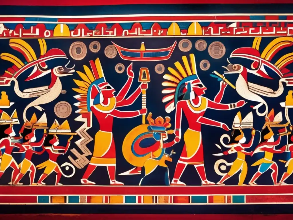 Descubre los misterios de la metrópoli precolombina en este mural de Teotihuacán