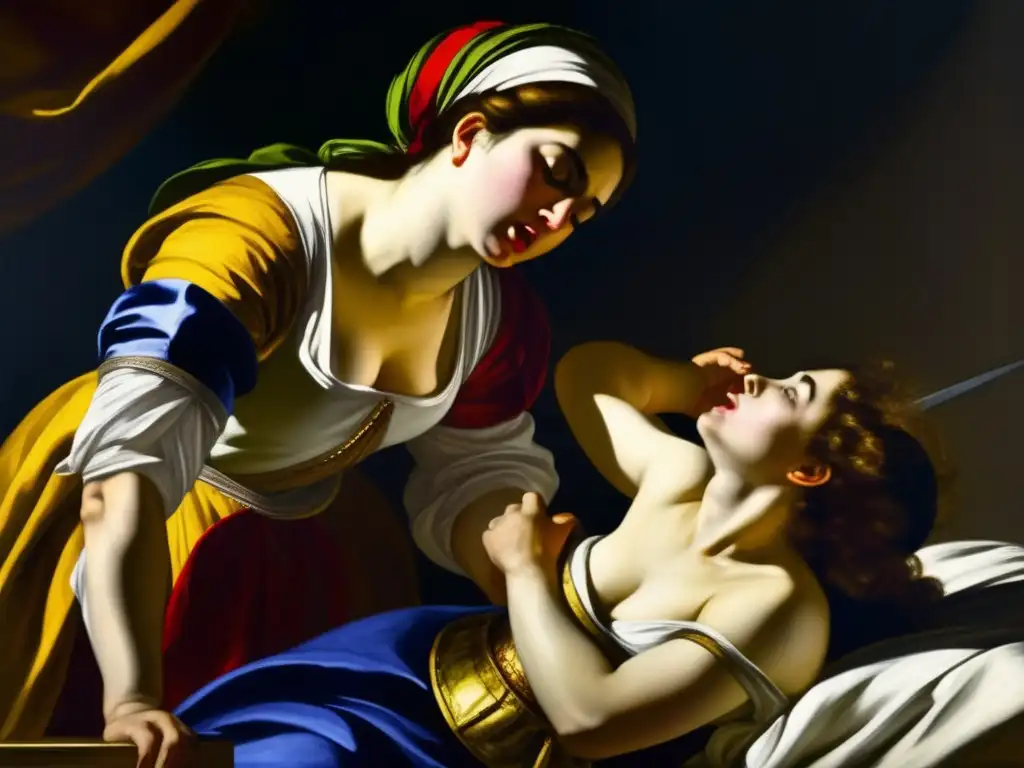 Una representación moderna del poder femenino en Artemisia Gentileschi, con Judith decapitando a Holofernes en un intenso y realista cuadro
