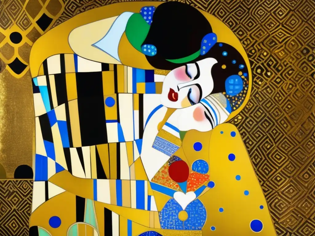 Una obra maestra de Gustav Klimt: 'El Beso'