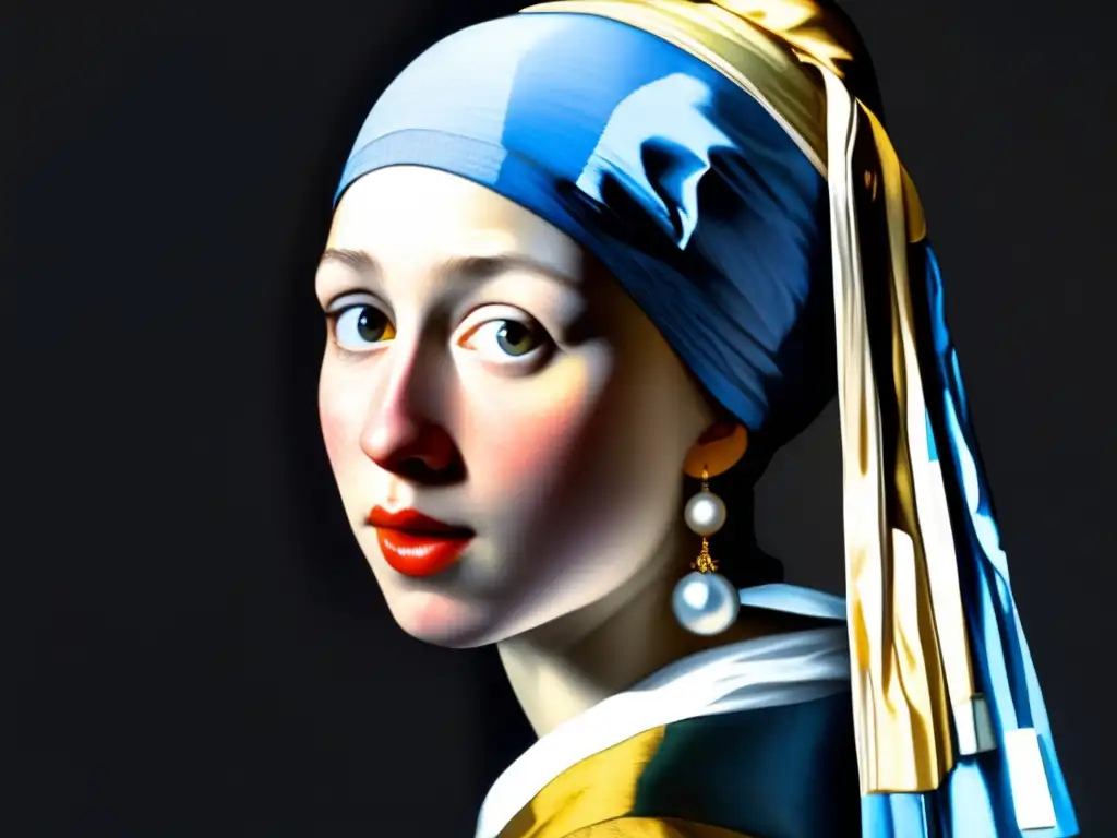 Una obra maestra del barroco holandés: Detalle de 'La joven de la perla' de Vermeer