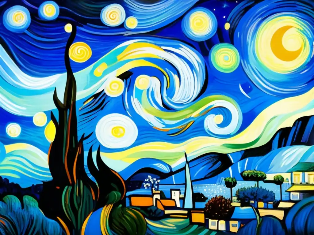 Una obra maestra del postimpresionismo: 'La noche estrellada' de Vincent van Gogh