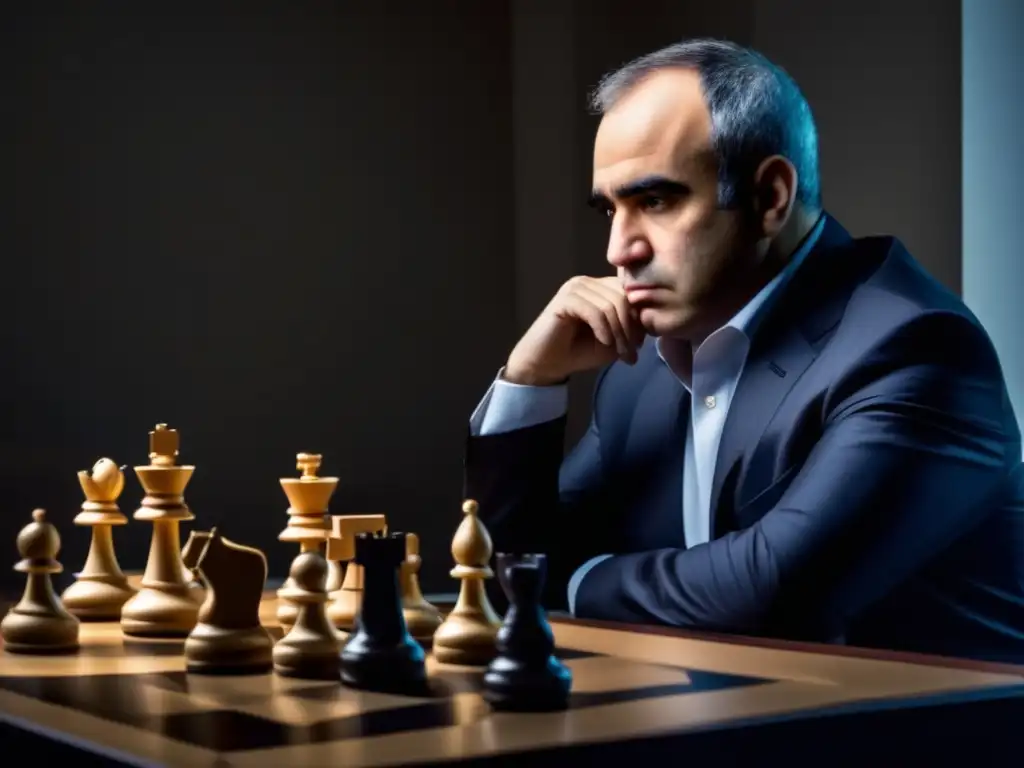 Garry Kasparov en la partida de ajedrez, legado estratégico