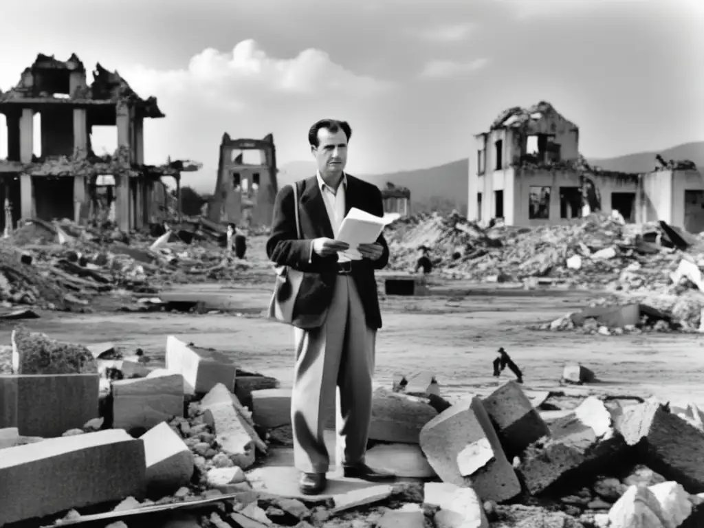 Periodismo narrativo sobre bombardeo Hiroshima: John Hersey captura historias entre ruinas tras la bomba atómica