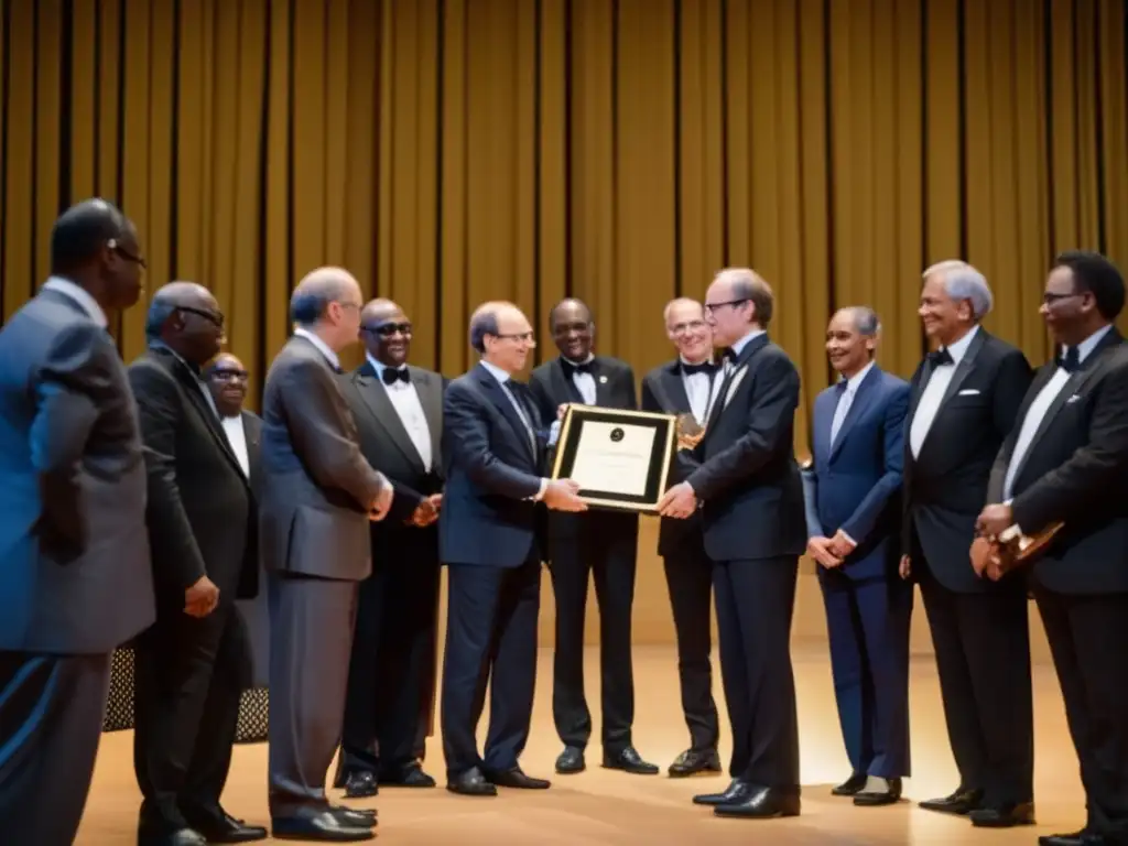 Jean Tirole recibe un prestigioso premio en una elegante ceremonia